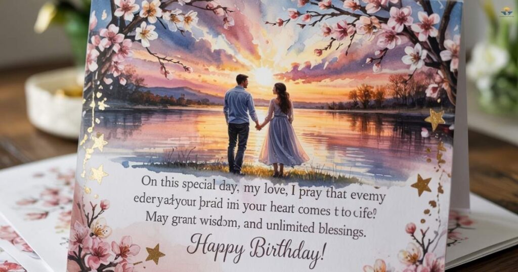 Heartfelt Birthday Prayer Message for My Love