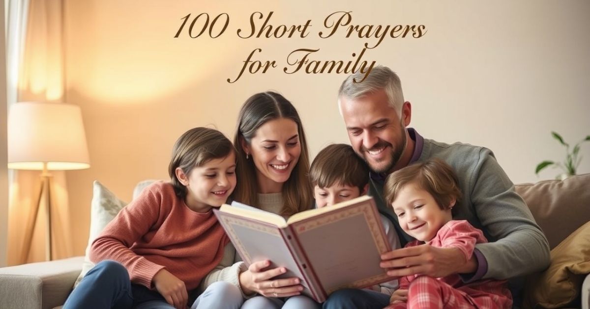 100 Short Prayers for Family
