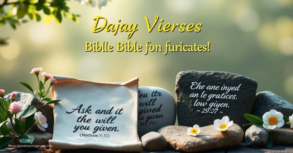 Bible Verses For A Miracle