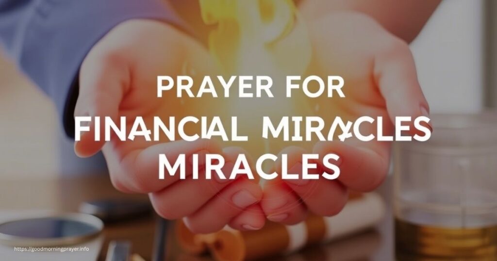Prayer for Financial Miracles