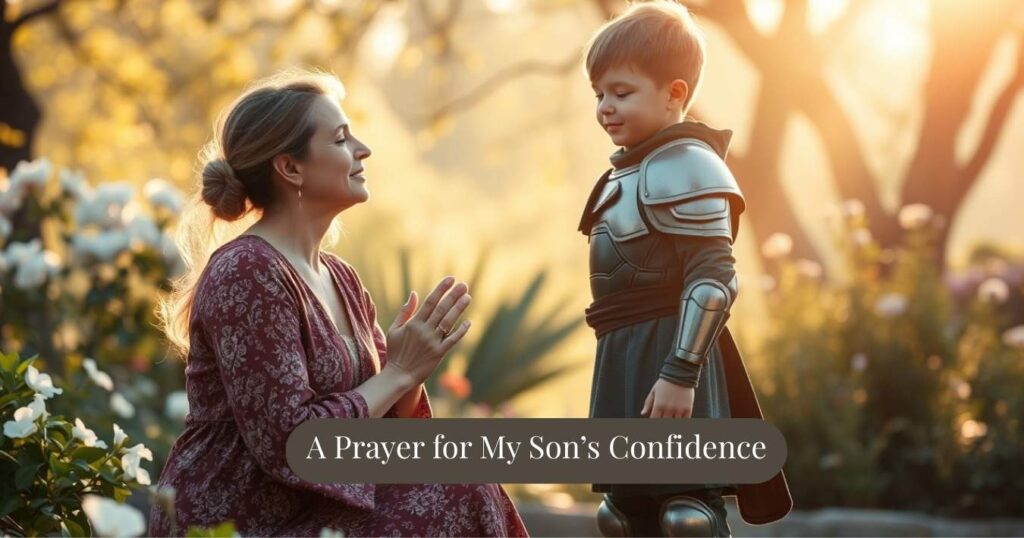 A Prayer for My Son’s Confidence