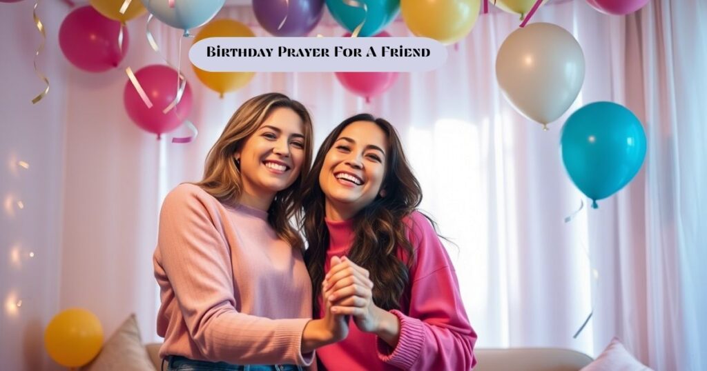 Birthday Prayer For A Friend