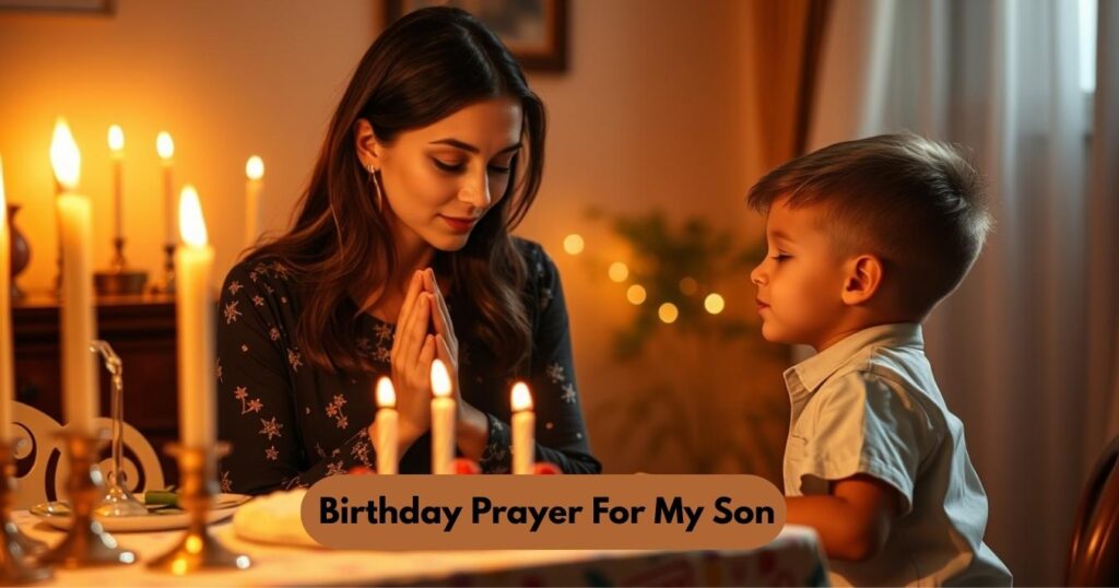 Birthday Prayer For My Son