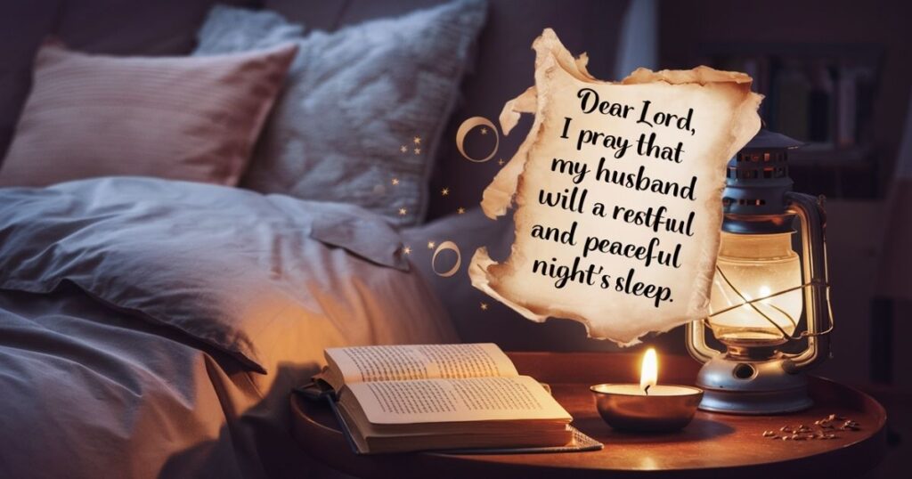 Good Night Prayers for My Husband