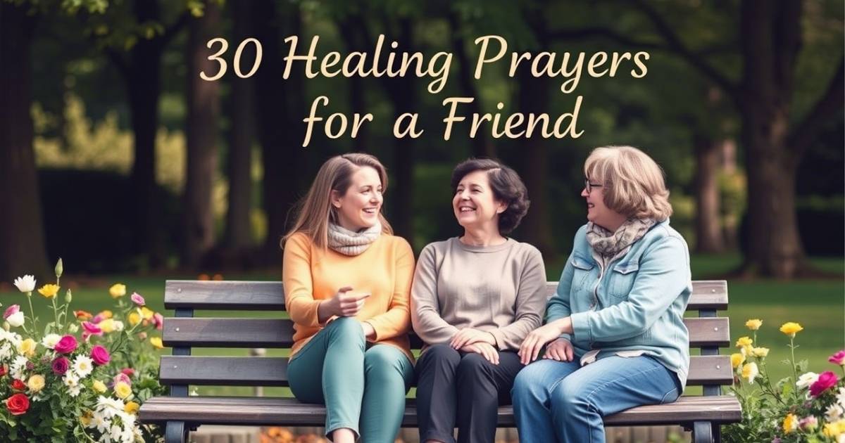 Healing Prayers for a Friend