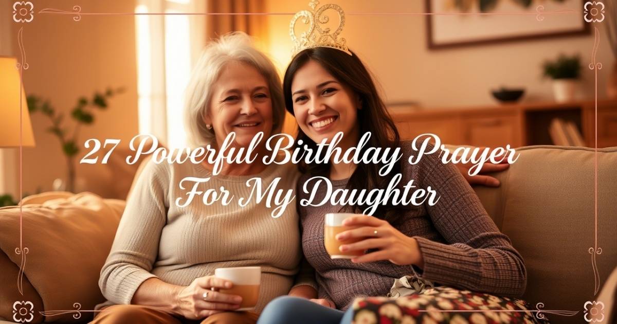 27 Powerful Birthday Prayer For My Daughter