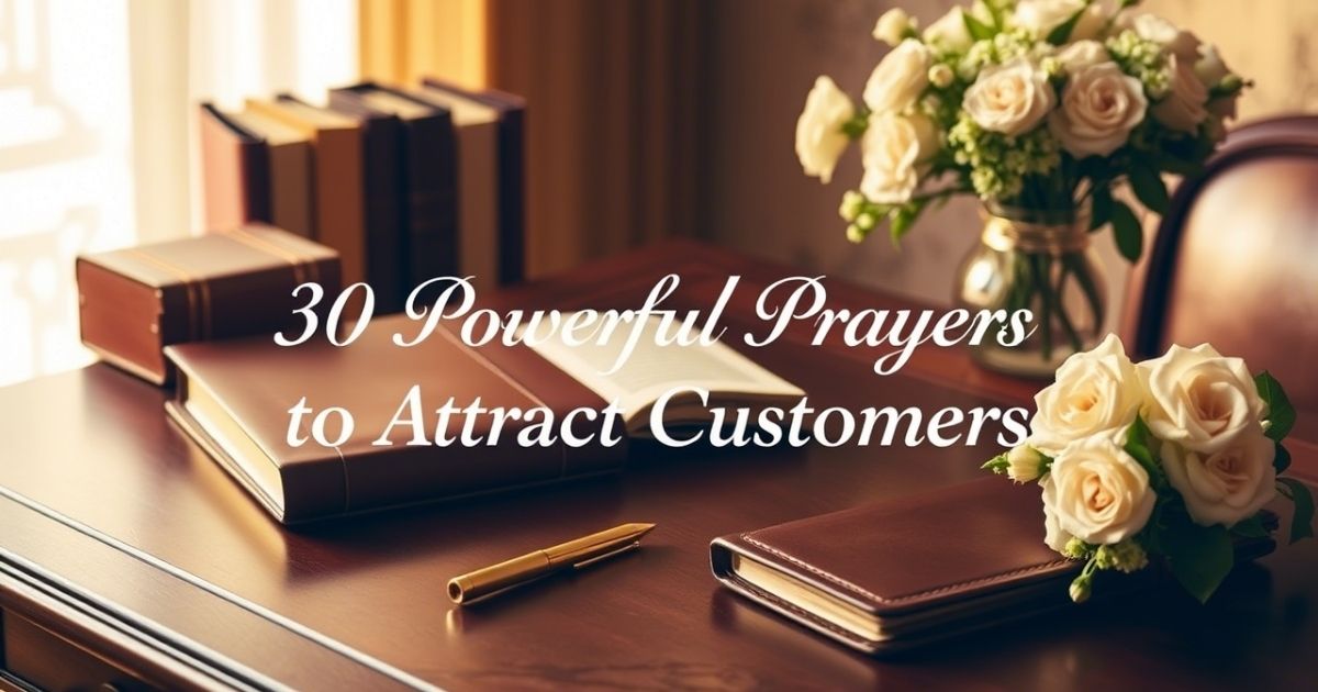 30 Powerful Prayers to Attract Customers
