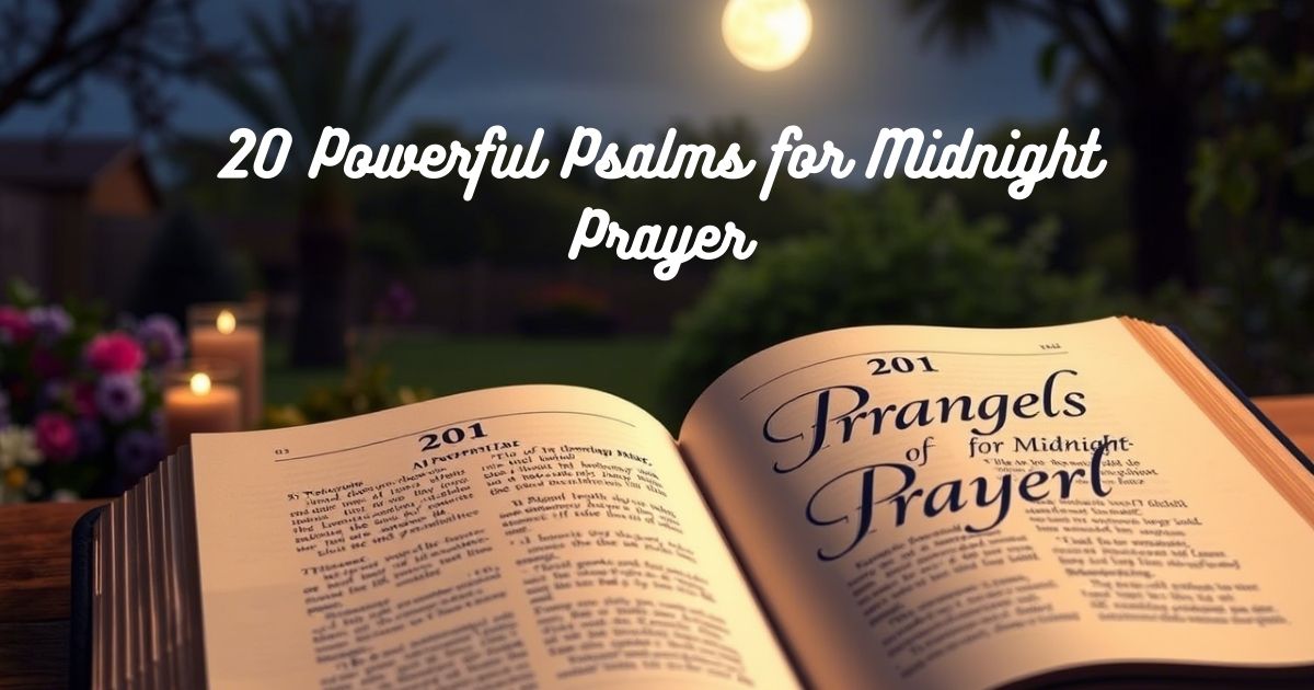 Powerful Psalms for Midnight Prayer
