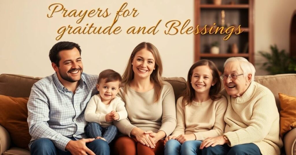 
Prayers for Gratitude and Blessings
 
