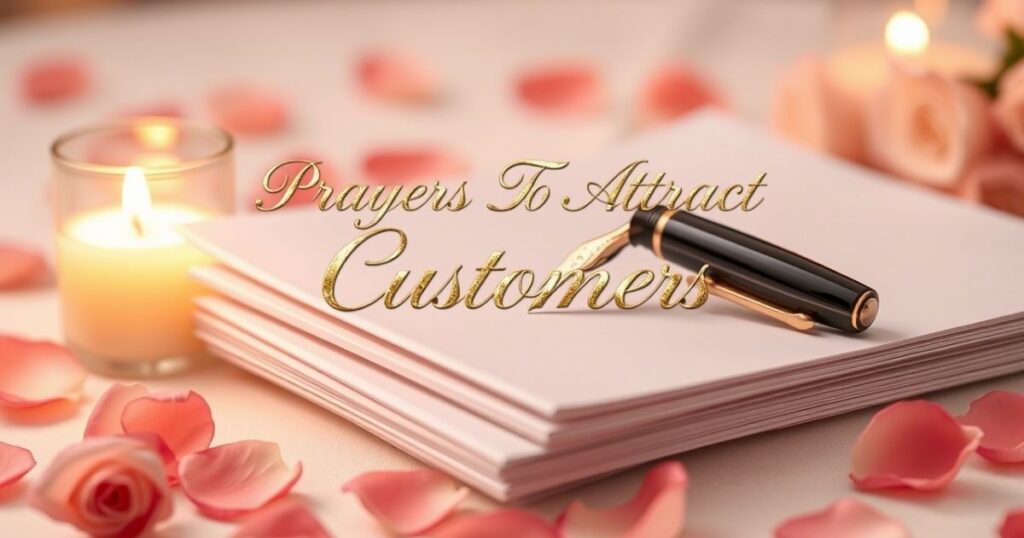 Prayers To Attract Customers