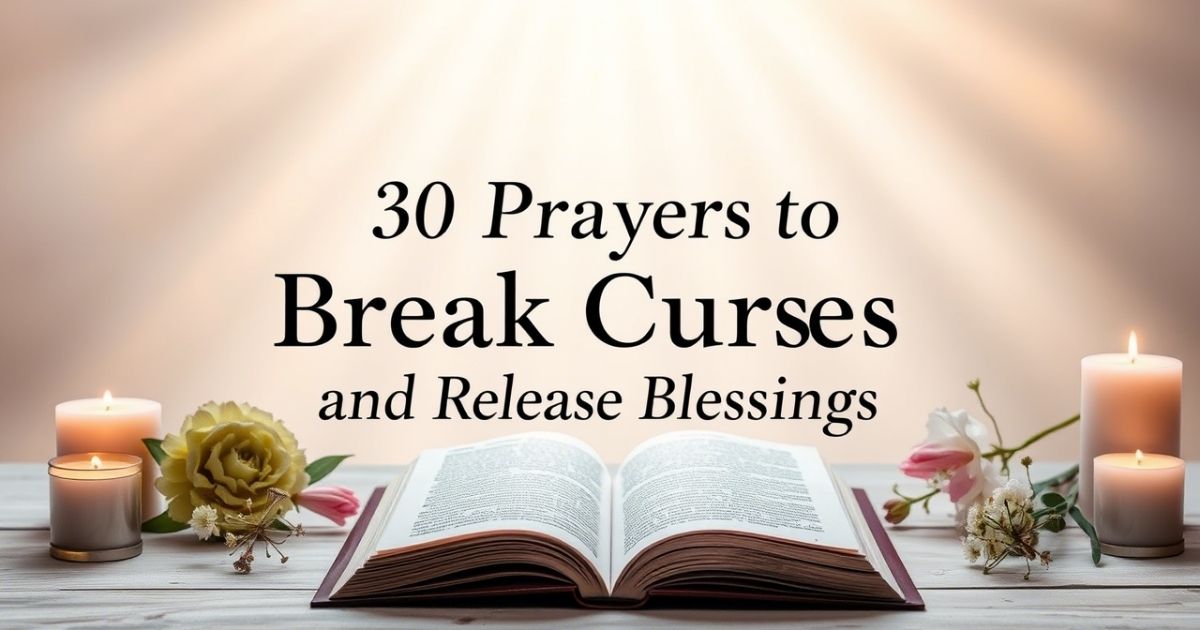 Prayers to Break Curses and Release Blessings