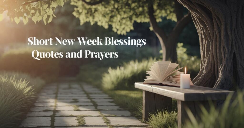 Short New Week Blessings Quotes And Prayers