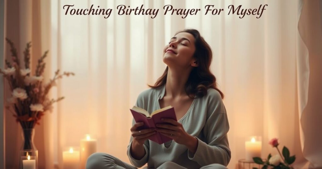 Touching Birthday Prayer For Myself