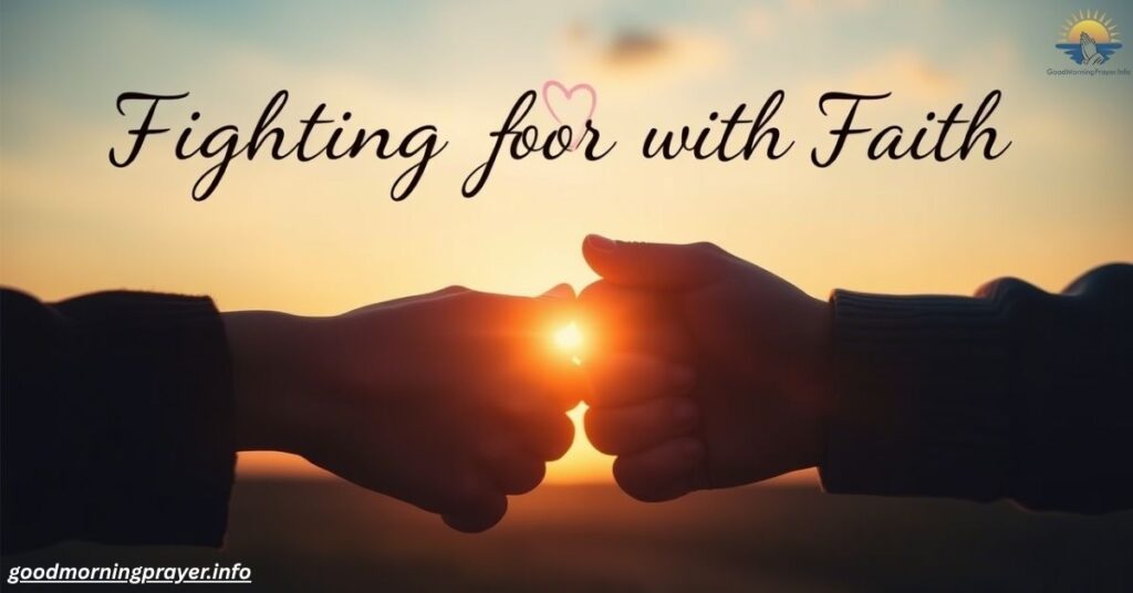 Fighting for Love with Faith