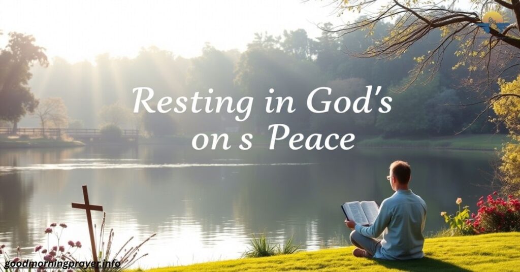 Resting in God’s Peace