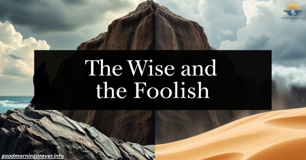 The Wise and the Foolish