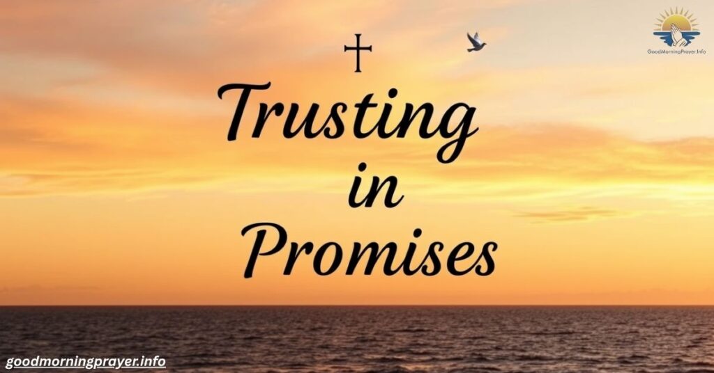 Trusting in God’s Promises