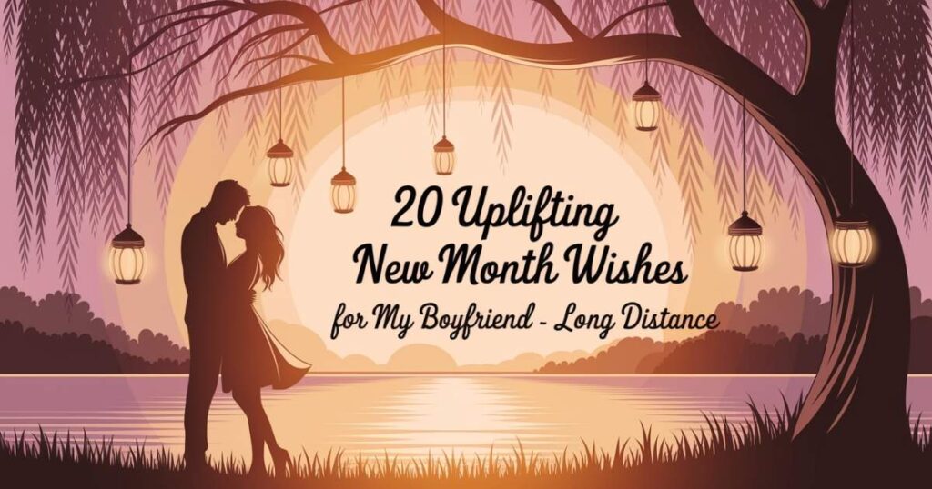 20 Uplifting New Month Wishes for My Boyfriend – Long Distance